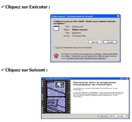 installer photofiltre