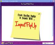 Impact popup